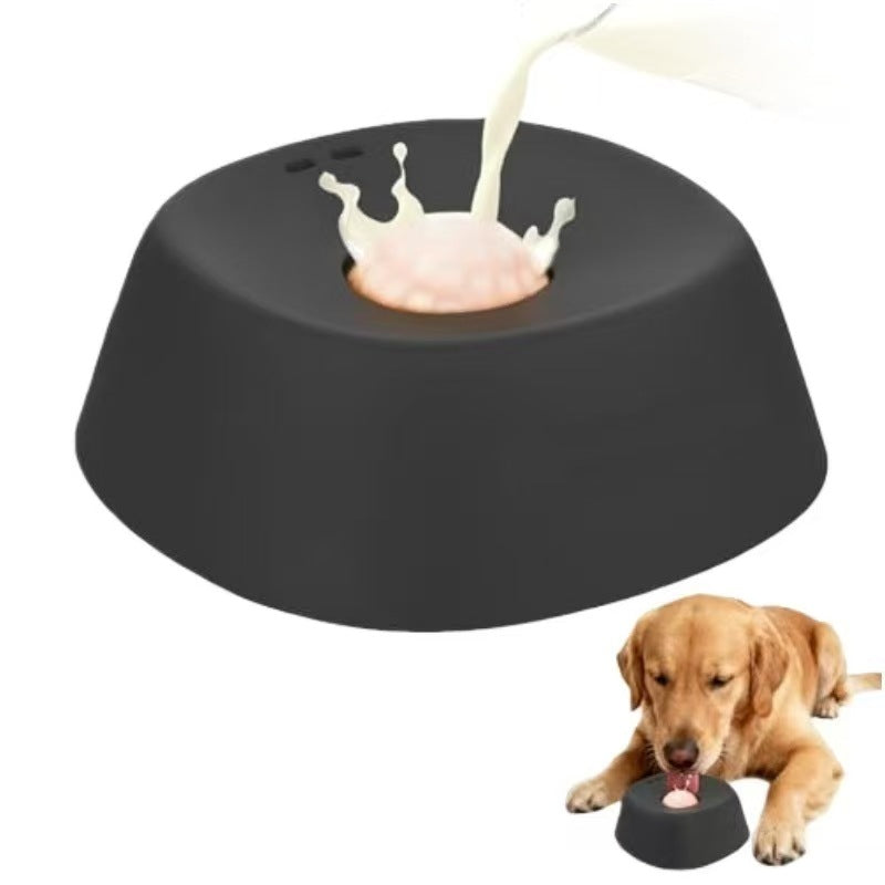 Dog Lick Bowl Non-slip Pet Liquid Slow Food Bowl