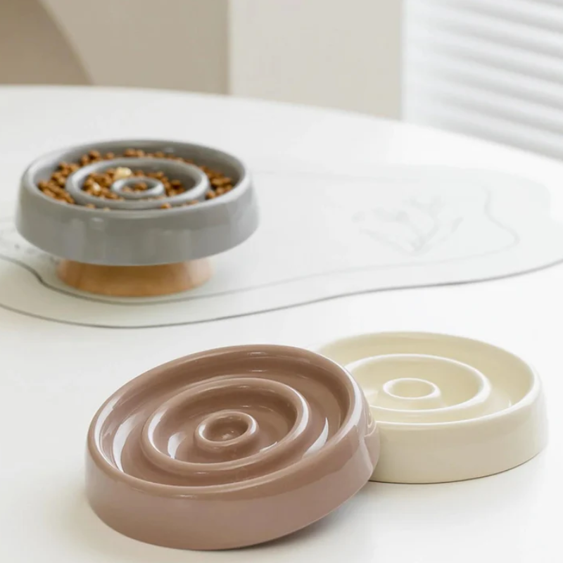 Ceramic Pet Slow Food Bowl