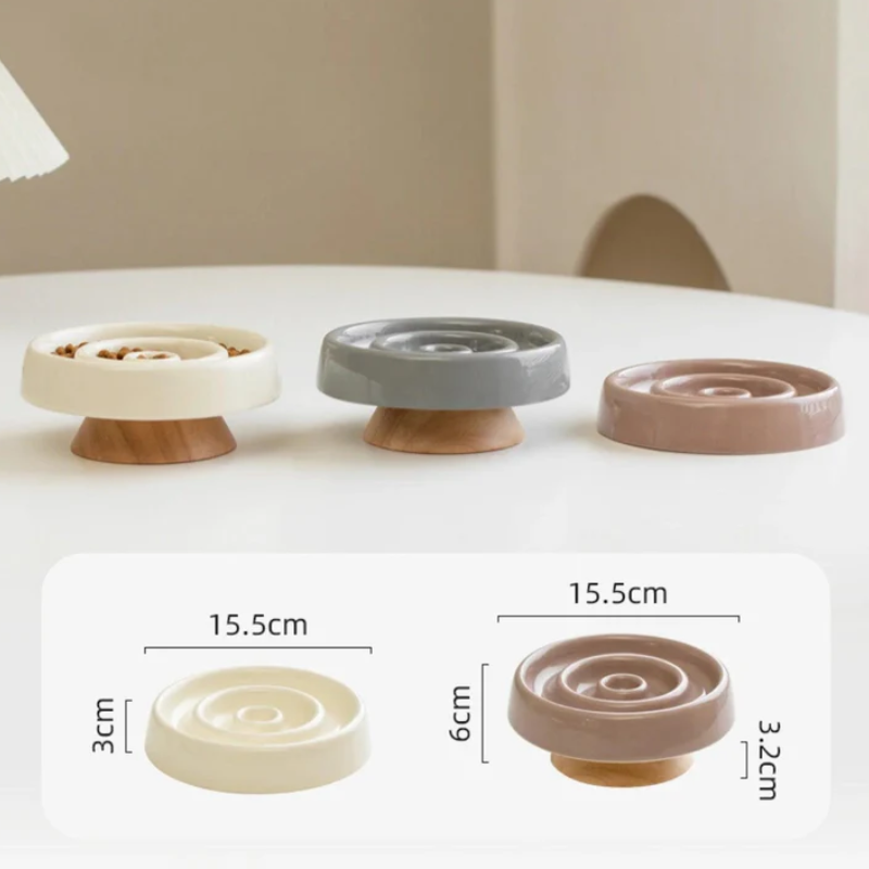 Ceramic Pet Slow Food Bowl